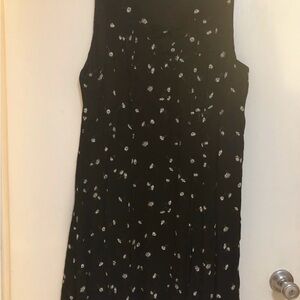 Torrid Black Flowered Dress